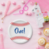 Sportpartij voor honkbal papieren bordje (Feest)