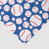 Sportpartij voor honkbal tissuepapier (Detail)