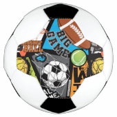 Sportpatroon met ballen (Voorkant)