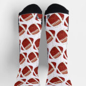 Sportpersoneel voor mannen met Footballs Sokken (Top)