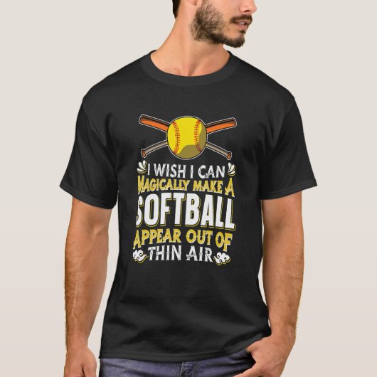 Sportpitcher Catcher Magisch T-shirt (Voorkant)