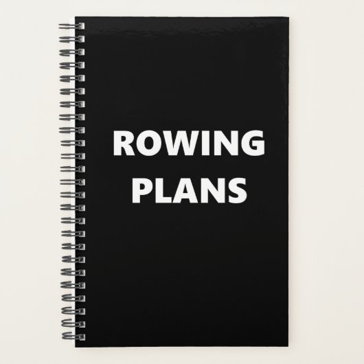 Sportplannen voor rolplanken planner (Voorkant)