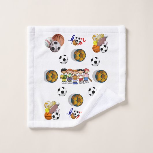 Sportpoorten voor handdoeken (Wasdoekje)