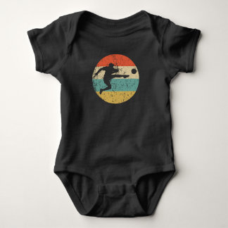 Sportpoorten voor voetganger Kick Silhouette Retro Romper