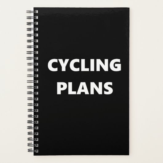 Sportprogramma's voor fietsplannen planner (Voorkant)