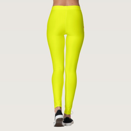 Sportprogramma's voor Softball-flessenhals Leggings (Achterkant)