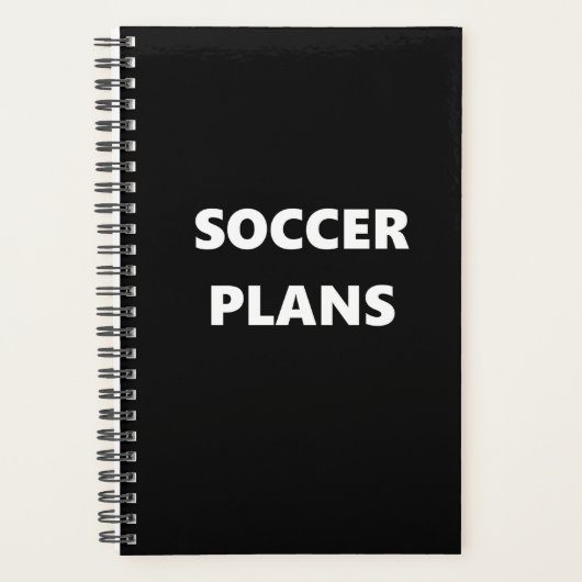 Sportprogramma's voor voetzoekers planner (Voorkant)