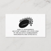 Sportraceauto | Digitale achtergrond Visitekaartje (Achterkant)