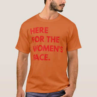 sportracen hier voor de vrouwenrace vriend t-shirt