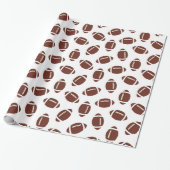 Sportreep voor Footballs Cadeaupapier (Uitgerold)