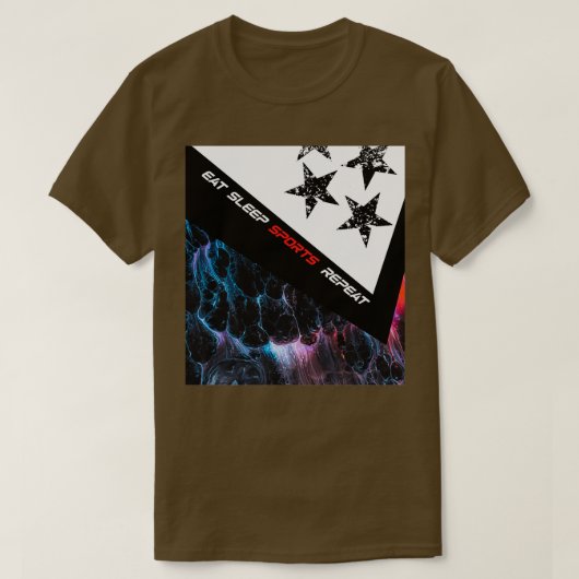 Sportrots met rode en zwarte lava t-shirt (Design voorkant)