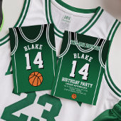 Sports 14 Birthday Party Invitation Kaart