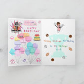 Sports & All Star Birthday Card Feestdagen Kaart (Binnen)