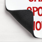 Sports Announcer Mousepad Muismat (Hoek)