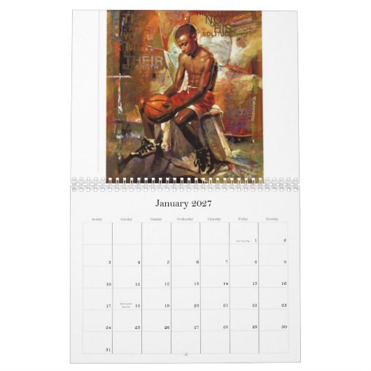 SPORTS ART 2011 KALENDER (Jan 2027)