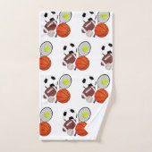 Sports Athletic Balls Bad Handdoek (Handdoek)
