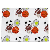 Sports Athletic Balls Groot Cadeauzakje (Voorkant)