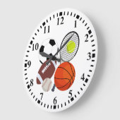 Sports Athletic Balls Grote Klok (Hoek)