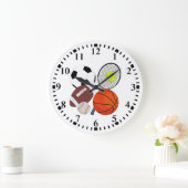 Sports Athletic Balls Grote Klok (Huis)