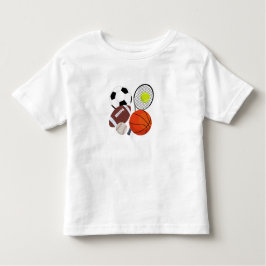 Sports Athletic Balls Kinder Shirts