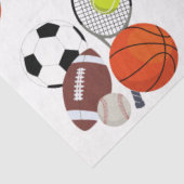 Sports Athletic Balls Tissuepapier (Detail)