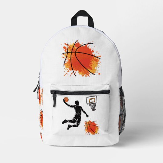 Sports Backpack Bedrukte Rugzak (Voorkant)