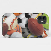 Sports Balls Collage Case-Mate iPhone Case (Achterkant (horizontaal))
