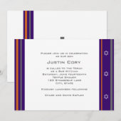 Sports Bar Mitzvah nodiging Phoenix Basketball Kaart (Voorkant / Achterkant)