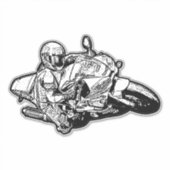 Sports Bike Sticker (Voorkant)