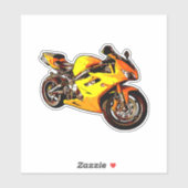 Sports Bike Sticker (Vel)