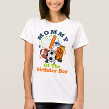 Sports Birthday Boy All Shirt Mammie
