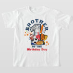 Sports Birthday Boy All Star Brother Birthday T-shirt<br><div class="desc">Viel uw verjaardag met dit speciale T-shirt,  gepersonaliseerd ontwerp</div>