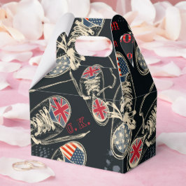 Sports Boots Fashion Pattern  Bedankdoosjes