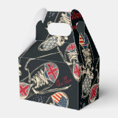 Sports Boots Fashion Pattern Bedankdoosjes (Achterkant)