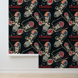 Sports Boots Fashion Pattern  Behang