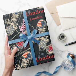 Sports Boots Fashion Pattern  Cadeaupapier