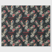 Sports Boots Fashion Pattern  Cadeaupapier (Vlak)