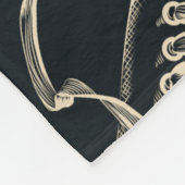 Sports Boots Fashion Pattern Fleece Deken (Hoek)