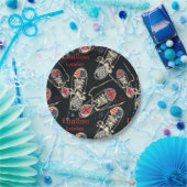 Sports Boots Fashion Pattern  Papieren Bordje (Feest)