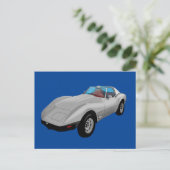 SPORTS CAR 1970'S  BRIEFKAARTEN VAN 1980 (Staand voorkant)