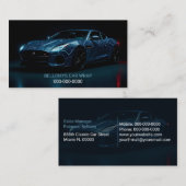 Sports Car Wrap Service Visitekaartje (Voorkant / Achterkant)