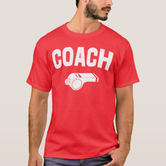 Sports Coach Funny Referee PEeacher girl retro T-shirt