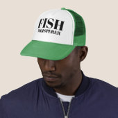 Sports Fishing Dad Baseball FISH WHISPERER Lucky  Trucker Pet (In situ)