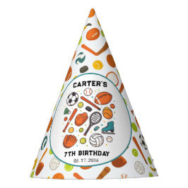 Sports Game Time All-Star Birthday | Kids Sport Feesthoedjes