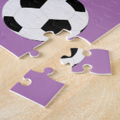" SPORTS " GEPUBLICEERD MET DE NAAM VAN HET KIND. LEGPUZZEL (Zijkant)