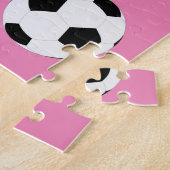 " SPORTS " GEPUBLICEERD MET DE NAAM VAN HET KIND. LEGPUZZEL (Zijkant)