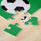 " SPORTS " GEPUBLICEERD MET DE NAAM VAN HET KIND. LEGPUZZEL (Zijkant)