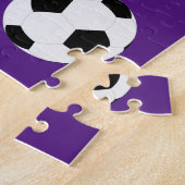 " SPORTS " GEPUBLICEERD MET DE NAAM VAN HET KIND. LEGPUZZEL (Zijkant)