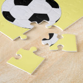 " SPORTS " GEPUBLICEERD MET DE NAAM VAN HET KIND. LEGPUZZEL (Zijkant)