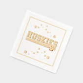 Sports Huskies  Folie Servetten (Links)